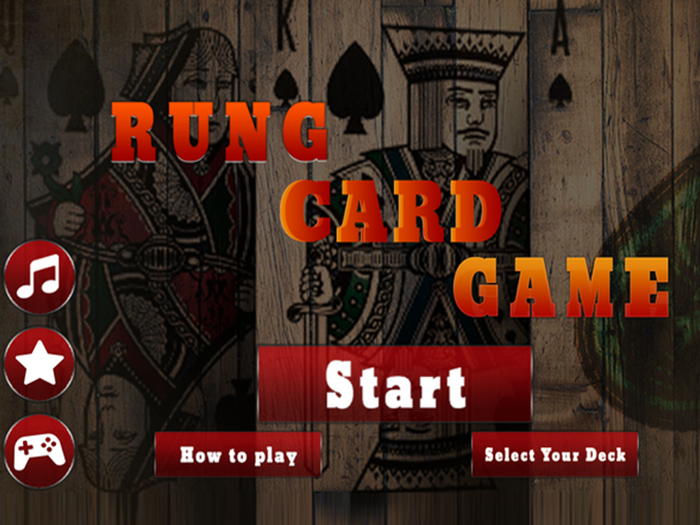 Rung Card Game Court Piece