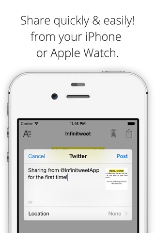Infinitweet Pro screenshot 3