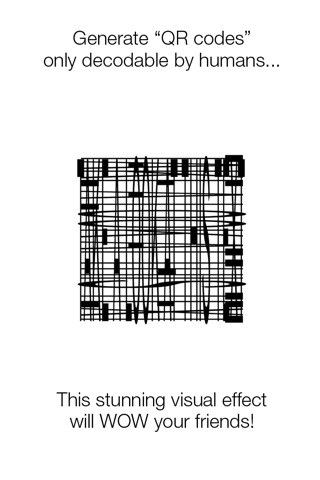 QR for Humans - QR code Generator to be decoded without any appのおすすめ画像1