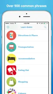Learn to Speak Arabic screenshot #1 for iPhone