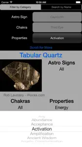 Healing Crystals Database screenshot #5 for iPhone