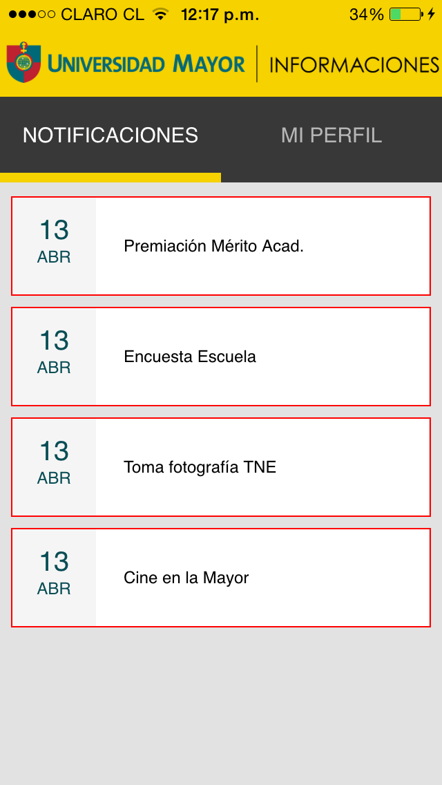 InfoUmayor Screenshot 1 - AppWisp.com