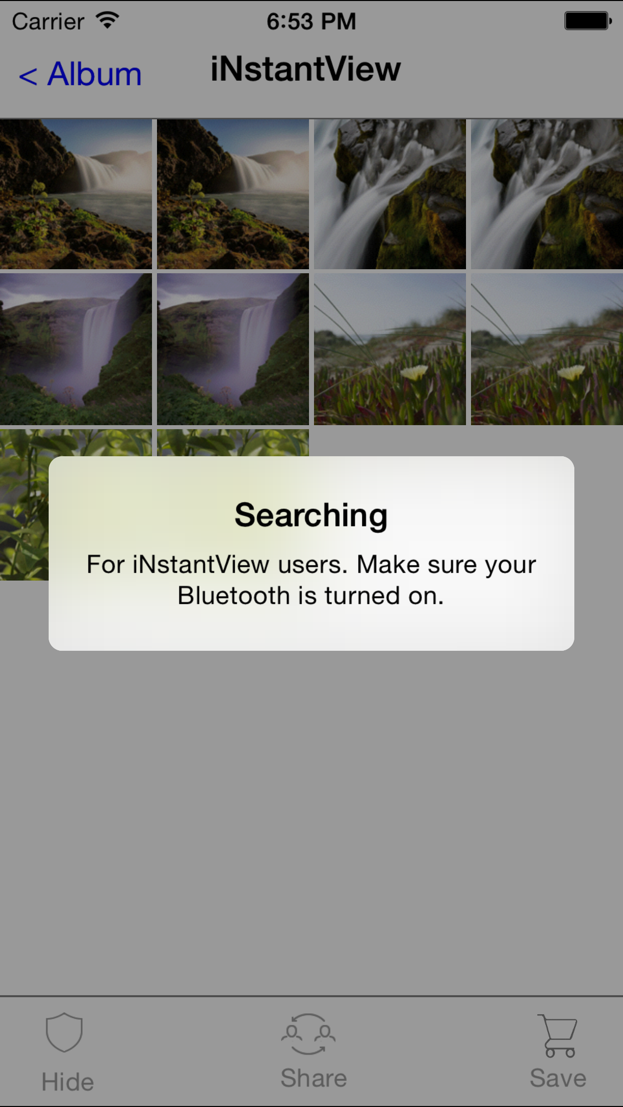 iNstantView - Transfer Files & Photos via Bluetooth screenshot 2