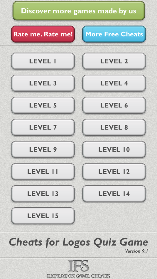 #2. Cheats for Logos Quiz (iOS) 由: Yuan Ruan