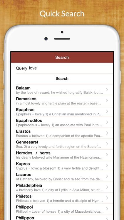 Greek Bible Dictionary