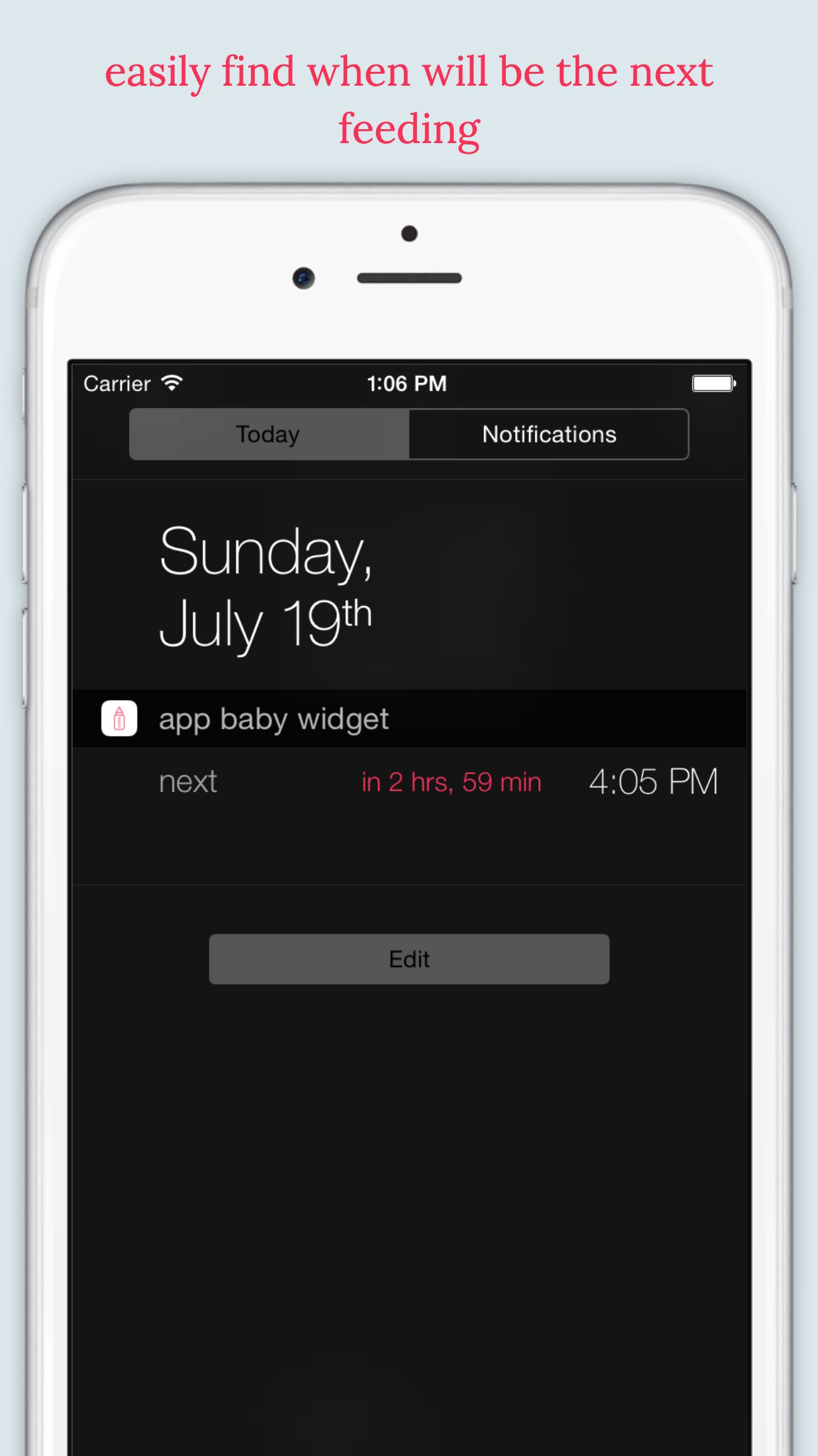 baby feed app