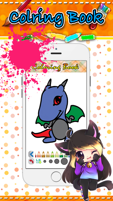 Screenshot #2 pour animal cartoon coloring book pour enfant 2