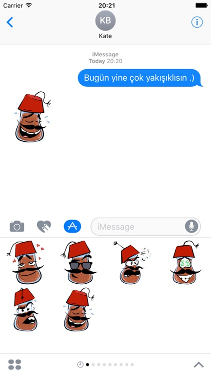 Bardak Abi - stickers for iMessage