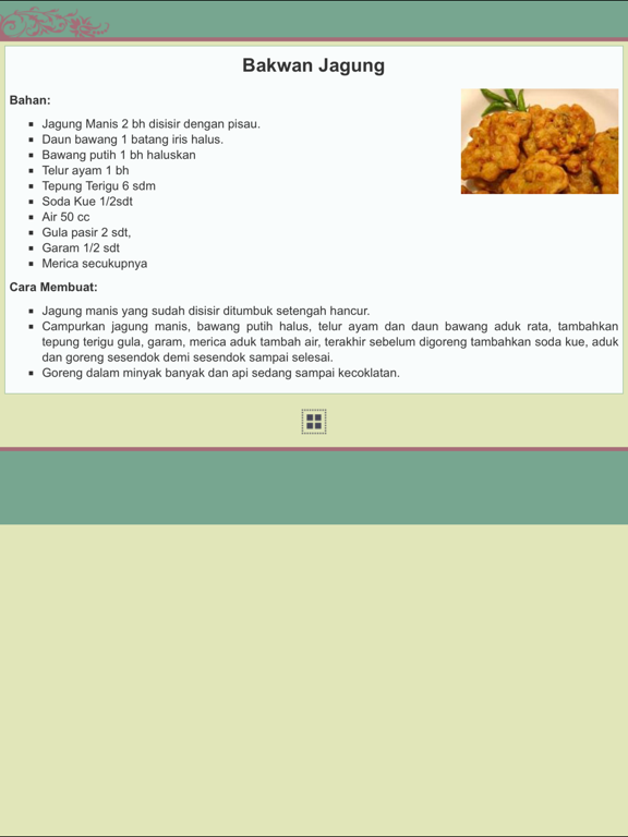 Screenshot #6 pour Resep Sayur Indonesia