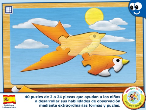 Spanish Words and Kids Puzzles screenshot 3