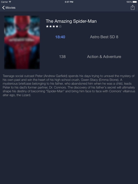 Screenshot #6 pour Televisyen Malaysia (versi iPad)