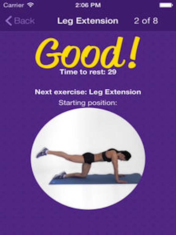Screenshot #2 for Brazilian Butt – Personal Fitness Trainer App
