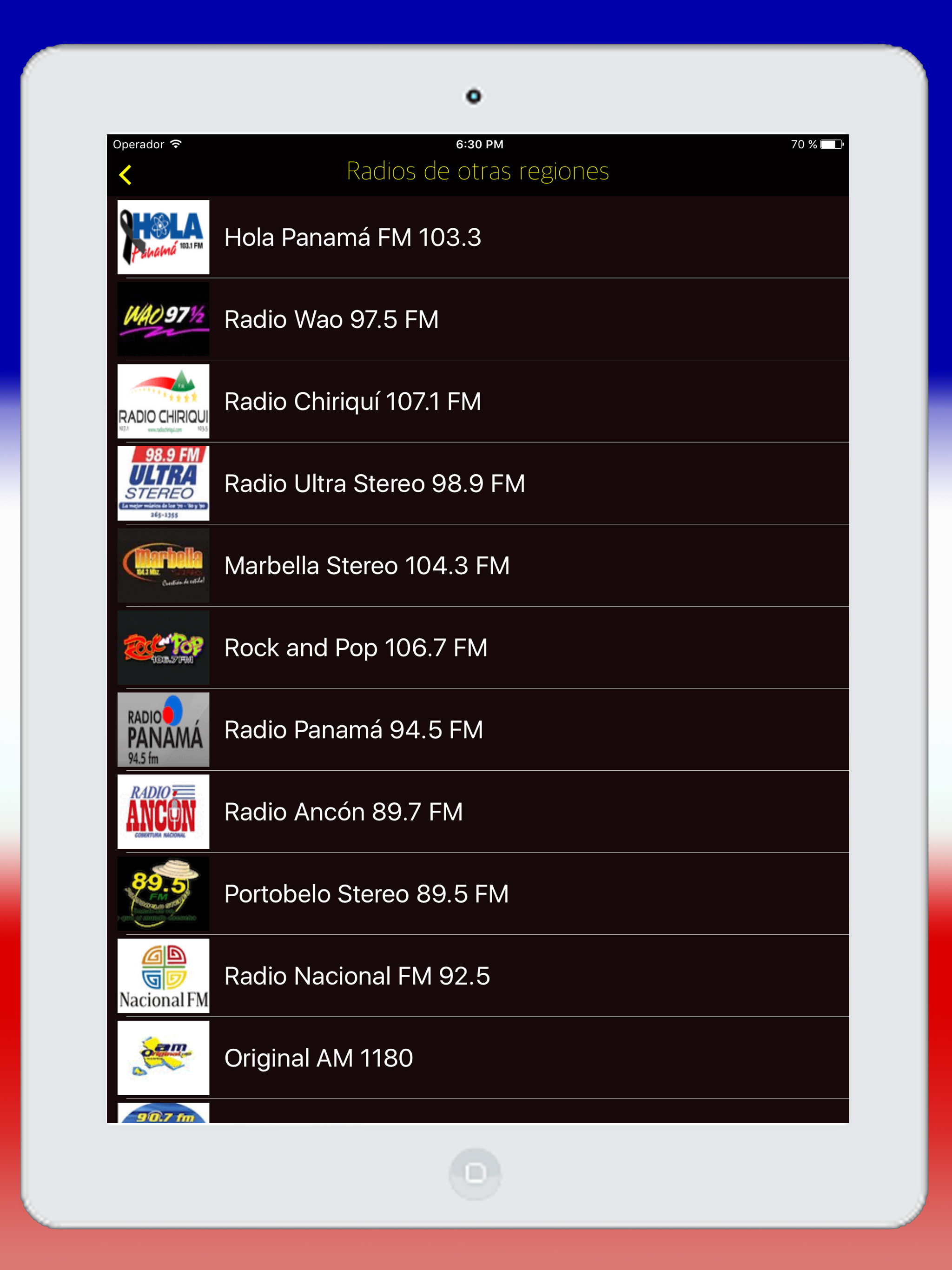 Radio Panamanian FM - Live Radios Stations Online screenshot 8
