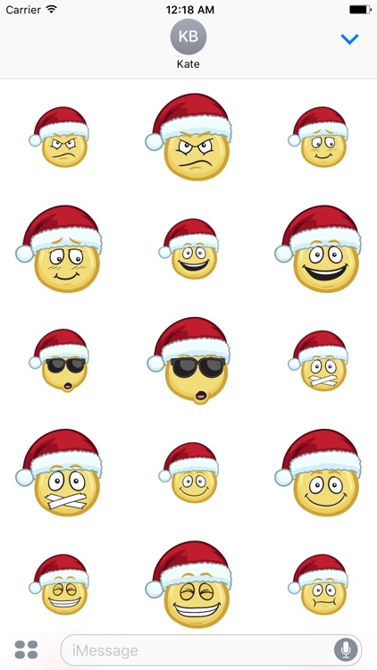 Merry Christmas Emojis - Christmas Stickers screenshot-3