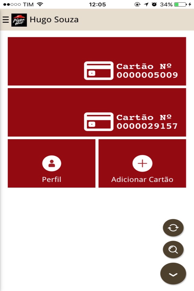 Cartão Clube Pizza Hut SP screenshot 2