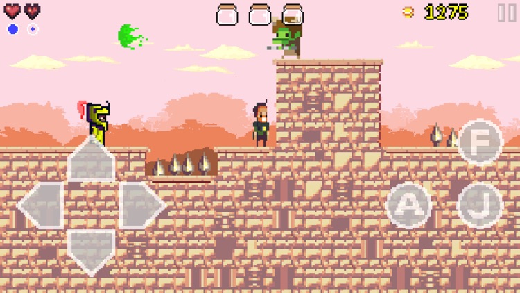 Goku to hell free - Pixel style side-scroller game screenshot-4