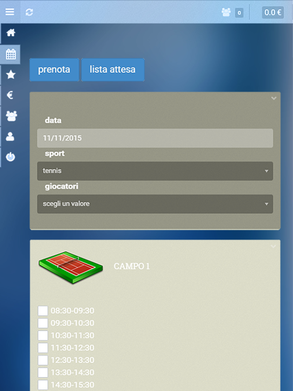 Screenshot #6 pour ASD Padel Italia