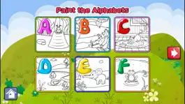 Game screenshot ABC 123 Kids Coloring Book - Alphabet & Numbers apk