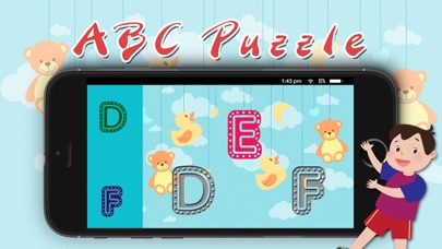 Screenshot #3 pour Toddler First Puzzles Alphabet