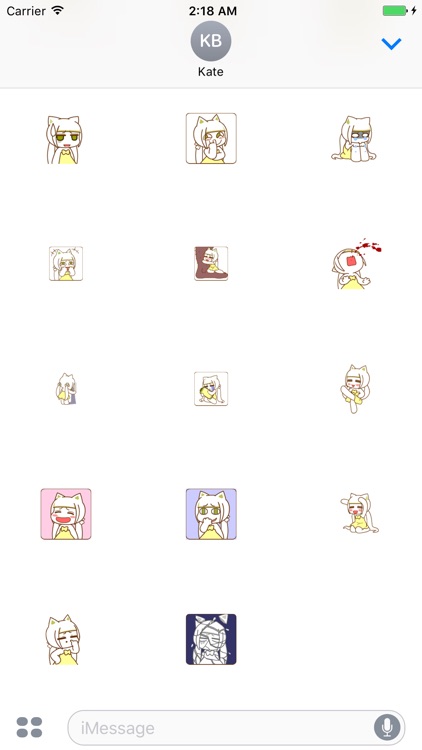 Cute Catwoman Stickers screenshot-3