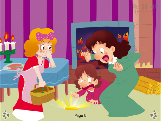 Screenshot #6 pour Little Men in the Wood Bedtime Fairy Tale iBigToy