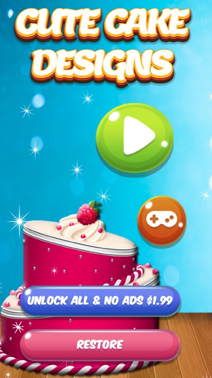 Cute Cake Designs - Make to Beautiful for Kids screenshot-4