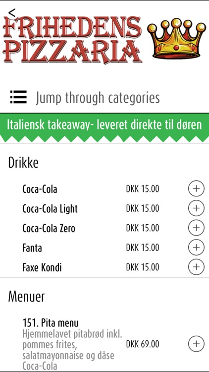 Frihedens pizza - Hvidovre