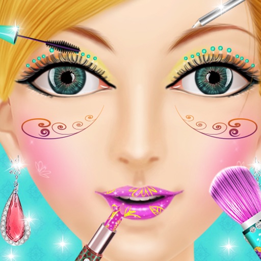 Fashion Girl Makeup Makeover Girls Game Icon