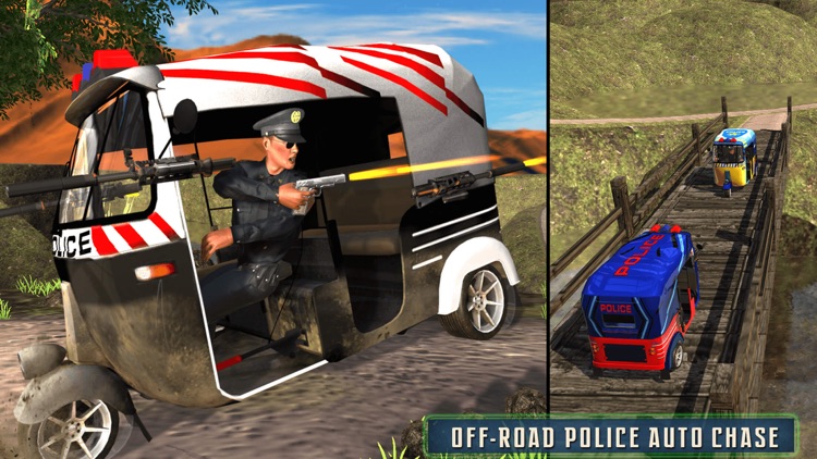 Police Auto Rickshaw Gangster Chase by Mobligate