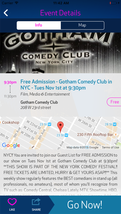 Screenshot #2 pour Gohilo - NYC Events Today, Right Near You