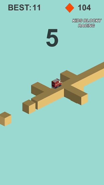 Kids Blocky Racing - Blocky Racing Games For Kids by Asfia sultana