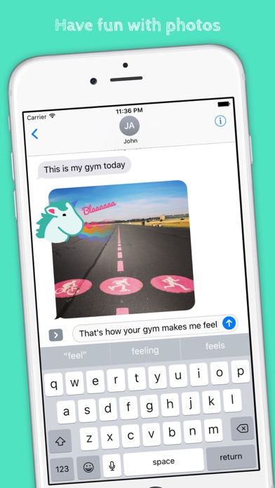 Screenshot #3 pour Silly Stickers