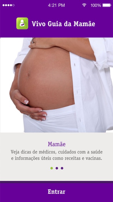 Screenshot #2 pour Vivo Guia da Mamãe