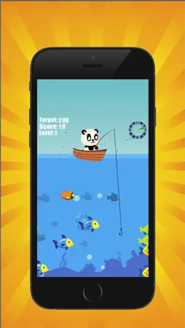 Game screenshot Panda рыбалка игра для детей в возрасте 2-5 apk