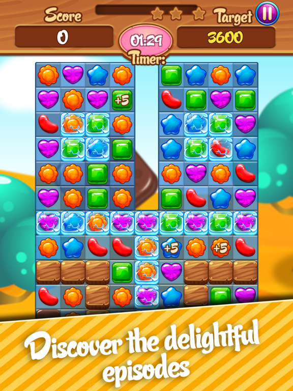 Screenshot #5 pour délicieux bonbons - Match 3