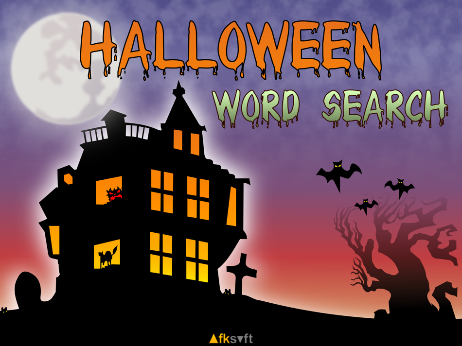 #2. WordSearch Halloween HD (iOS) 由: AFKSoft