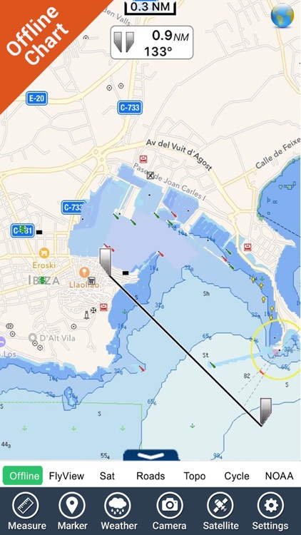 Baleares  GPS Map Navigator