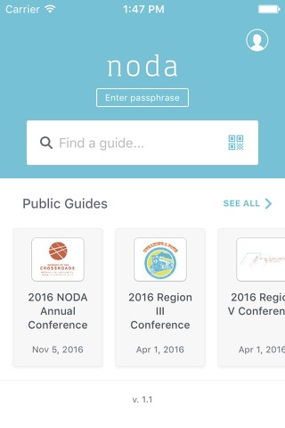 NODA Association App screenshot 2