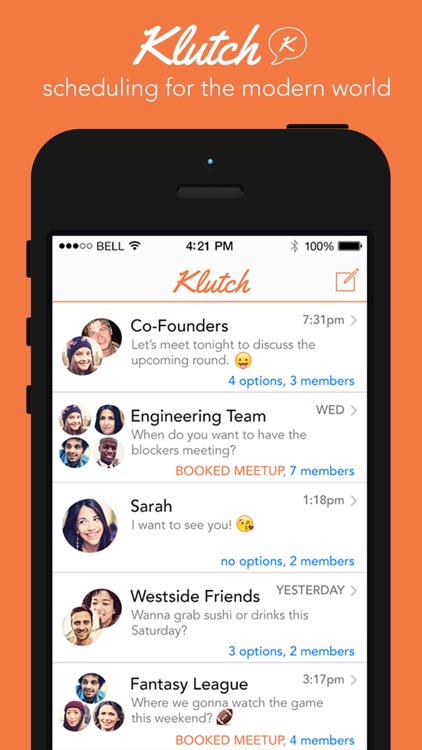 Klutch – Scheduling for Groups