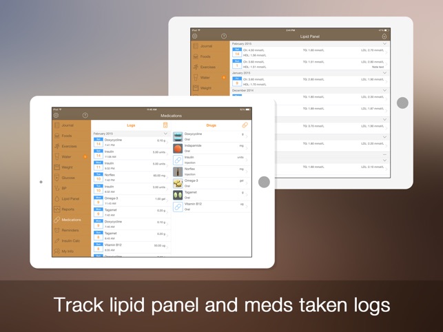 Daily Carb for iPad - Glucose Control and Tracker(圖5)-速報App