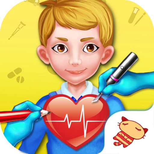 Girl's Heart Cure School - Doctor Train iOS App