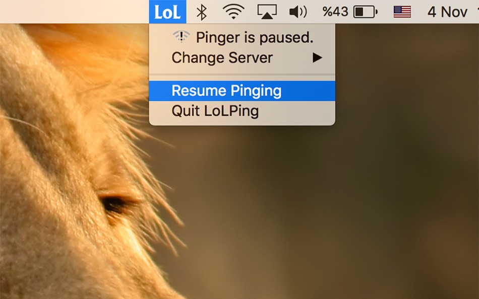 #3. LoLPing Helper (macOS) Podle: Chunky Tofu Studios LLC
