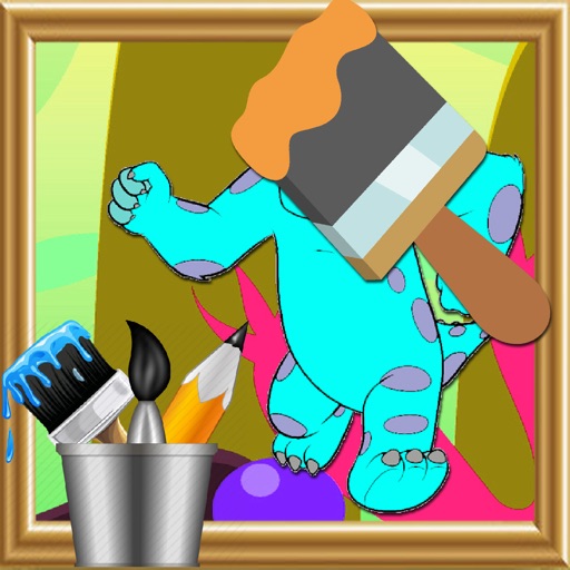 Draw Games Sulley Monster Version Icon