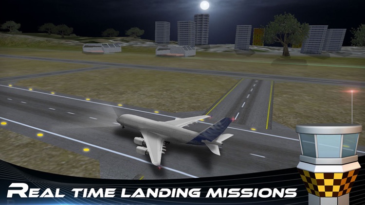 Airplane Flight Simulation 3D - Jumbo Jet Driving screenshot-3