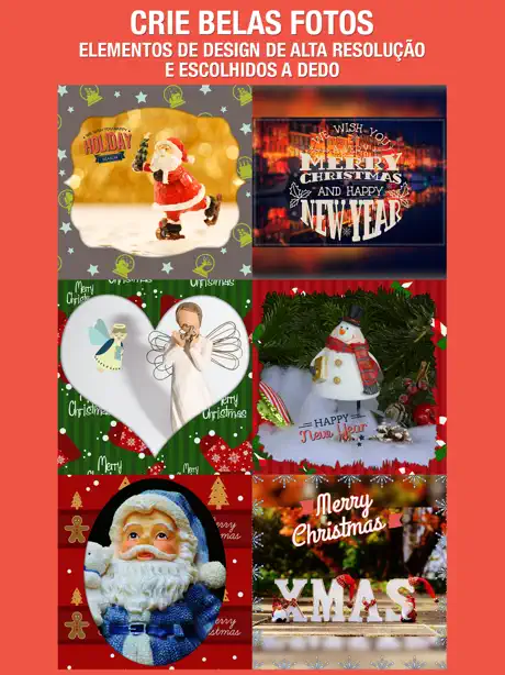 XmasPicFrames – Bom Ano Novo & Feliz Natal Foto