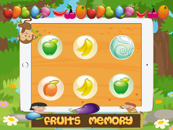Screenshot #5 pour Fruit Garden Match it Jeu de mémoire