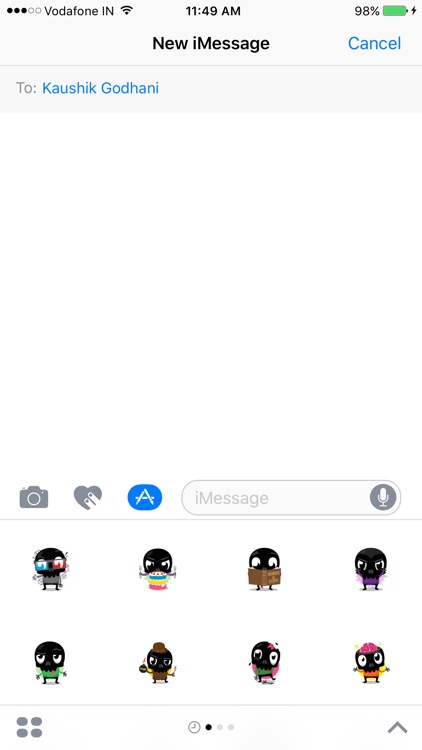 Alien Sticker Pack for iMessages