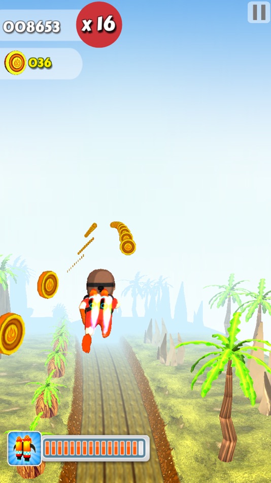 #3. Ninja Nano Run - 3D Real Sprint and Jump game (iOS) 来自: MUHAMMAD PARWANA