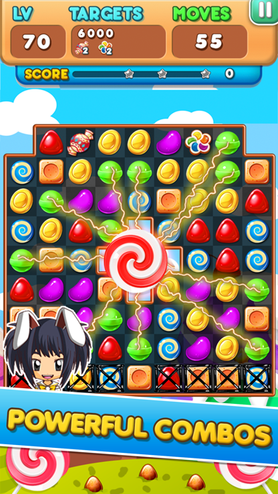 Candy Frenzy Match 3のおすすめ画像2