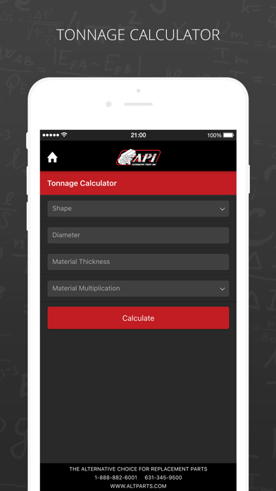 Screenshot #2 pour API Metal Fabrication Calculator